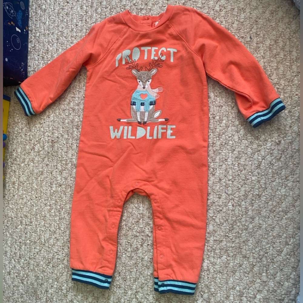 Peek onesie romper 12-18m like new